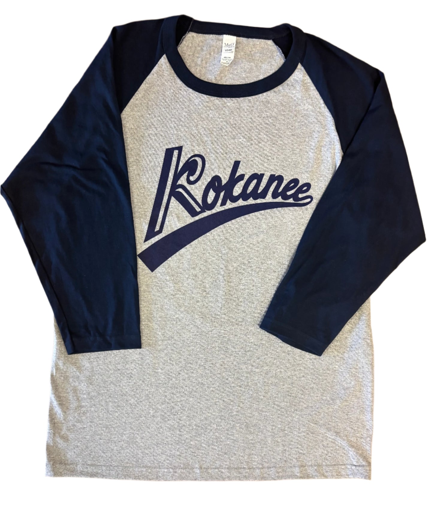 M&O - Raglan Three-Quarter Sleeve Baseball T-Shirt