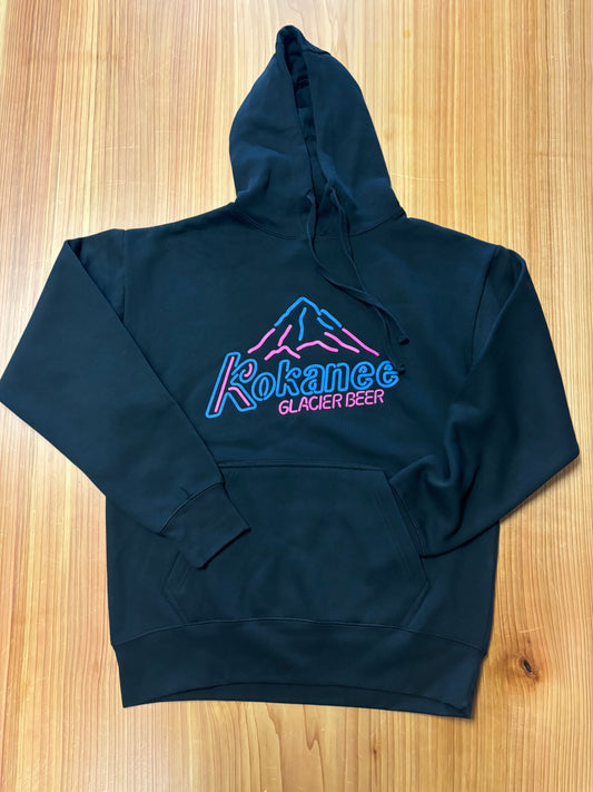 Cloud Fleece Kokanee Black Neon Hoodie