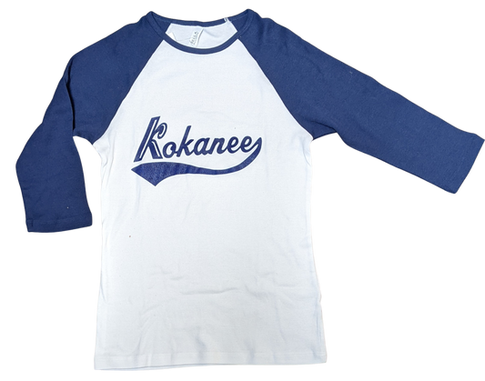 Women's Baseball Shirt | Columbia Brewery | Kokanee Beer Gear Store | Creston BC