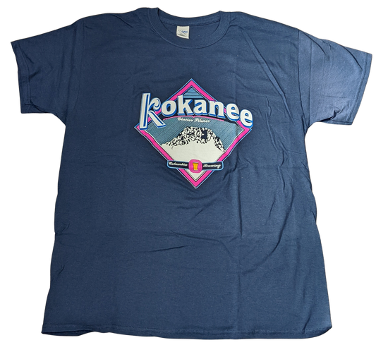 Men's Neon Glacier T-Shirt- Kokanee