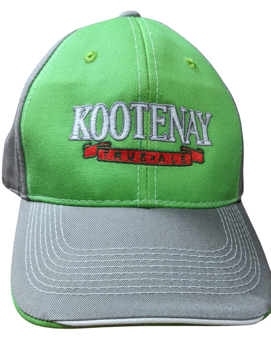 Kootenay True Ale Lime & Grey Hat | Columbia Brewery | Kokanee Beer Gear Store | Creston BC