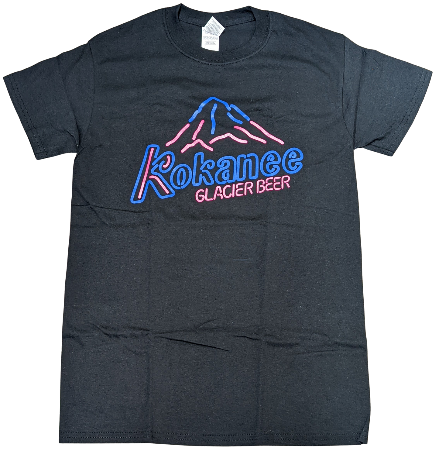 Men's Neon Glacier T-Shirt Kokanee | Columbia Brewery | Kokanee Beer Gear Store | Creston BC