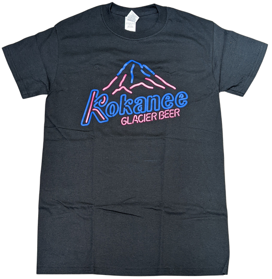 Men's Neon Glacier T-Shirt Kokanee | Columbia Brewery | Kokanee Beer Gear Store | Creston BC