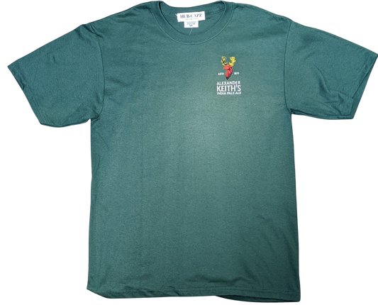 Men's Forest Green T-Shirt- Alexander Keith's